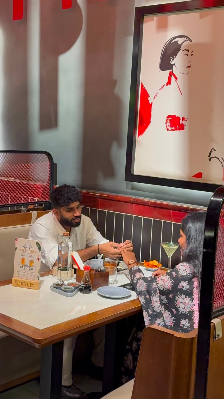 Nikhil and Athira at Kylin