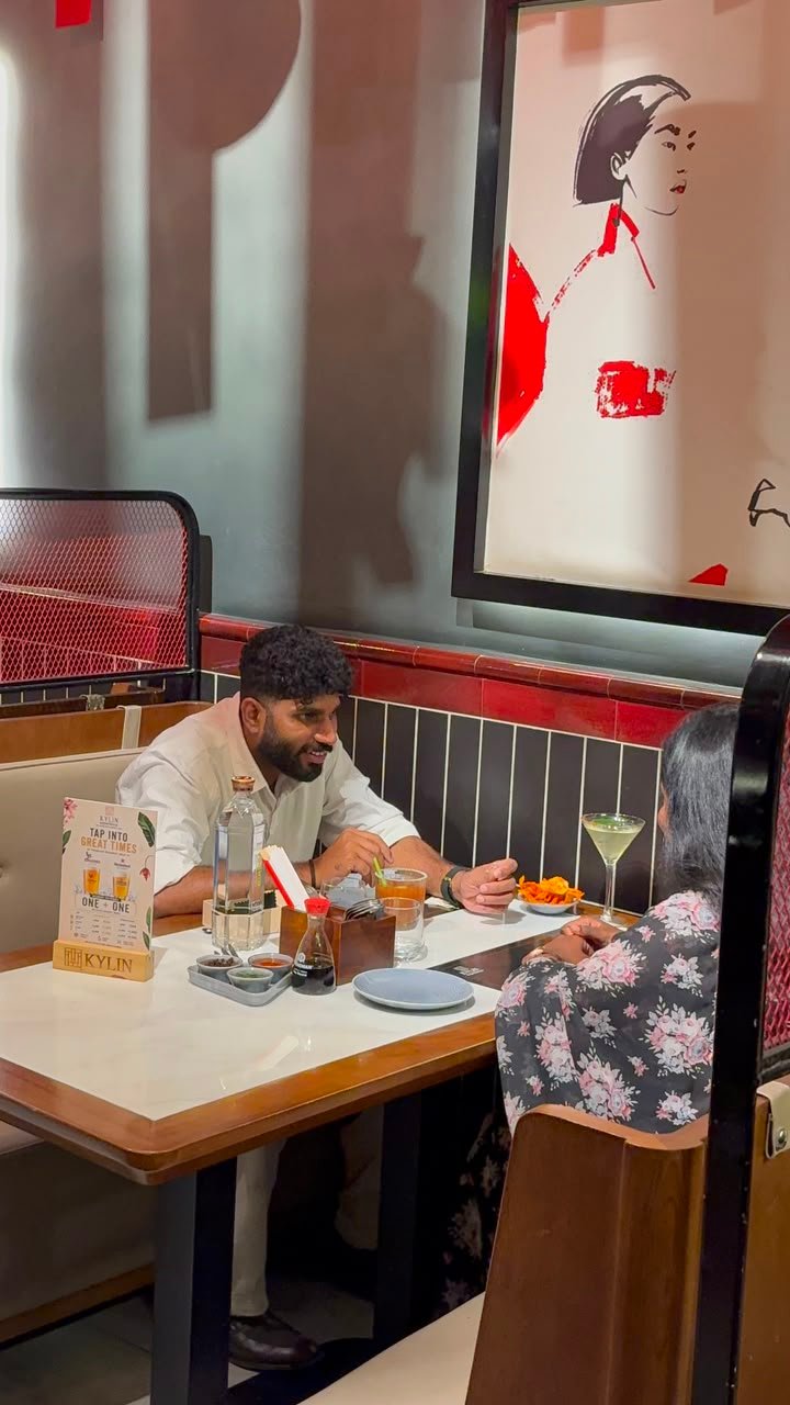 Nikhil and Athira at Kylin